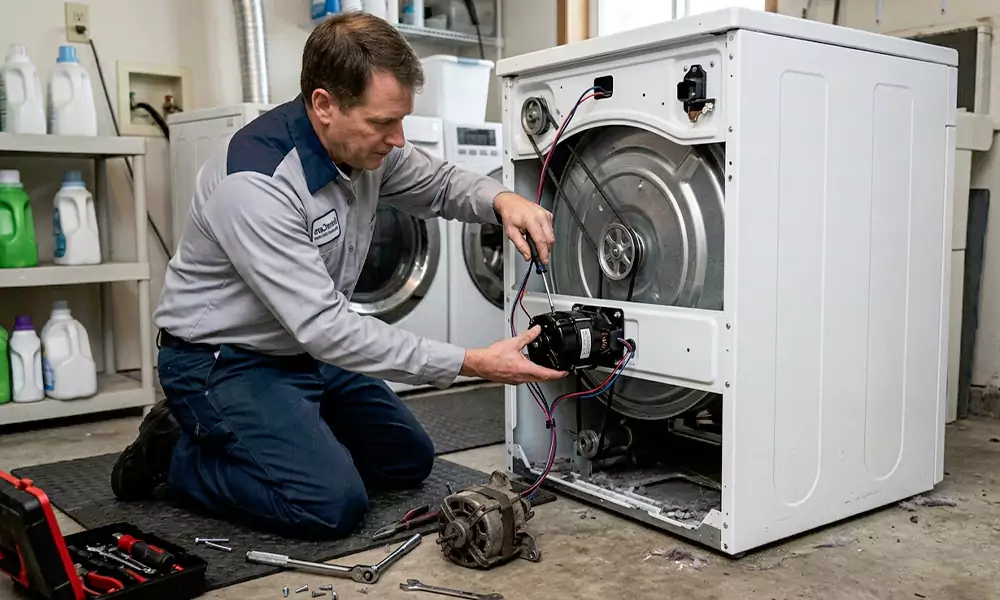 Dryer Motor Replacement in Worcester, MA