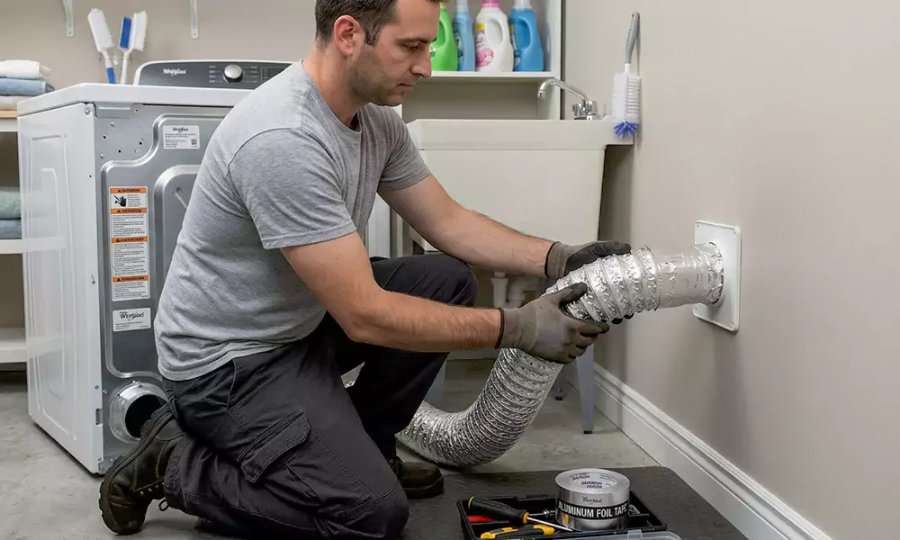 Dryer Vent Installation in Worcester, MA