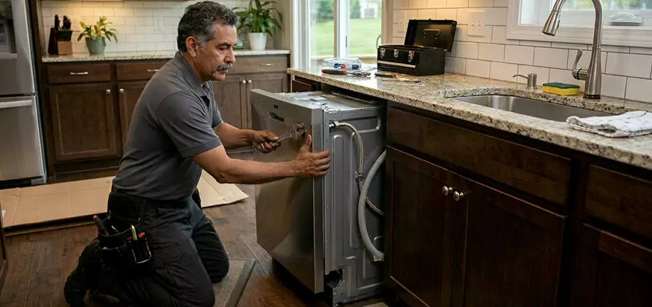 Same Day Dishwasher Installation in Worcester